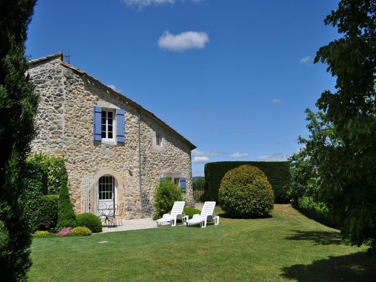 Maison de vacances Lussan Enregistrement extérieur 1