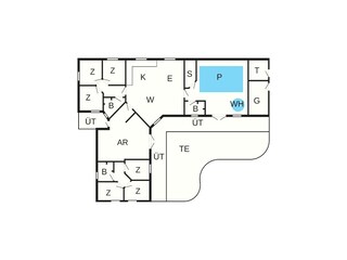 Ferienhaus Vaeggerløse Grundriss 41