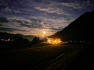 Winterreit bei Nacht