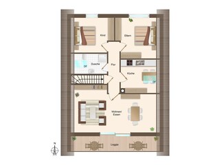 Ferienwohnung Burg auf Fehmarn Ausstattung 3