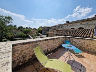 Maison de vacances Lussan Enregistrement extérieur 7