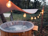 Hottub at night