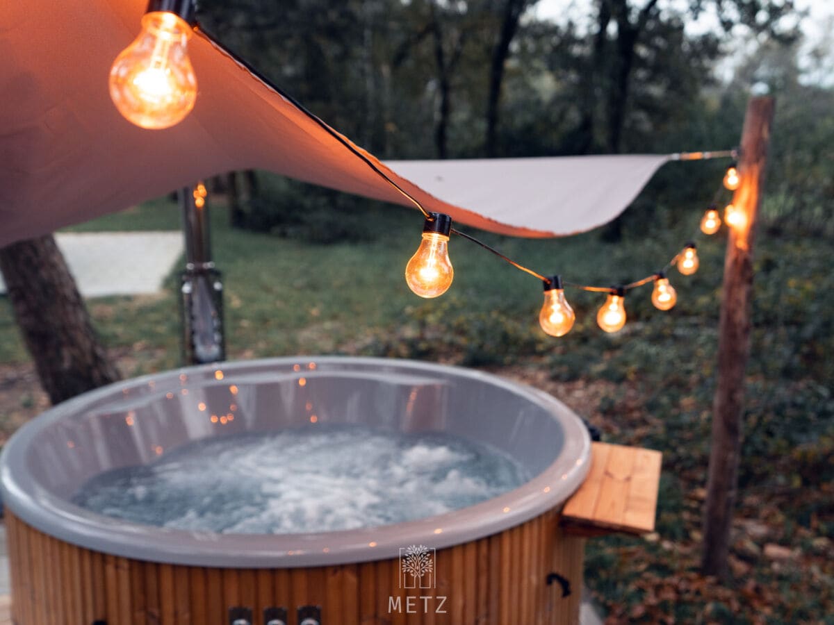 Hottub at night