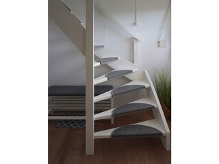 Treppe zum ersten Stock