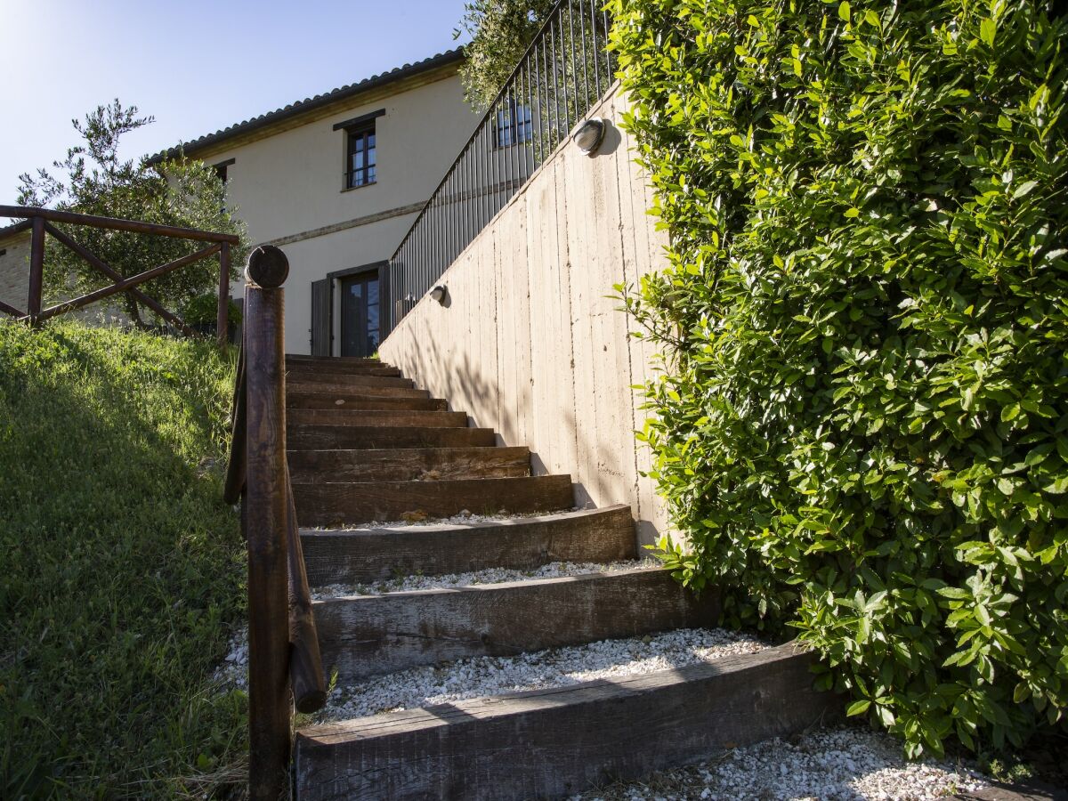 Casa de vacaciones Montecarotto Grabación al aire libre 1