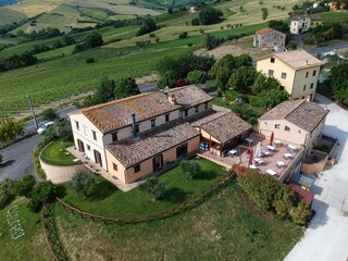 Ferienhaus Montecarotto Außenaufnahme 15