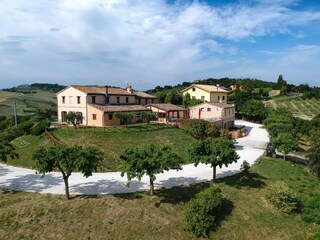 Casa de vacaciones Montecarotto Grabación al aire libre 17