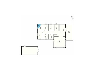 Vakantiehuis Hou Grondplan 42