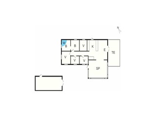 Vakantiehuis Hou Grondplan 41