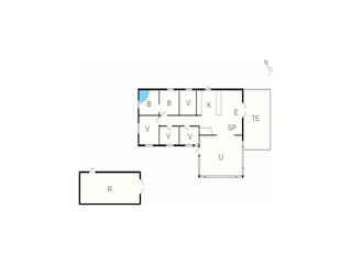 Ferienhaus Hou Grundriss 40