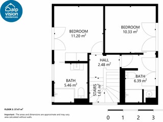 Chalet Les Agettes Floor Plan 21