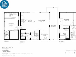 Chalet Les Agettes Floor Plan 23