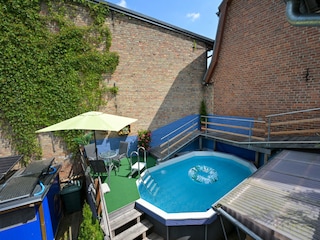 beheizter Pool