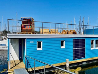Hausboot Heiligenhafen Außenaufnahme 2