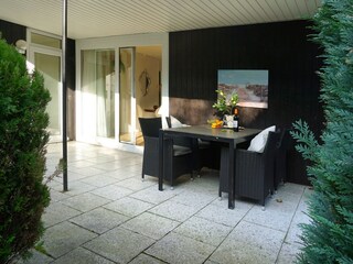 Die gemütliche Terrasse