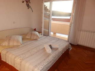 Schlafzimmer mit wundervollem Ausblick