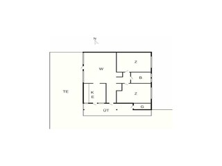 Maison de vacances Sønderballe Plan d'étage 40