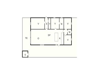 Casa per le vacanze Agger Pianta del piano 39