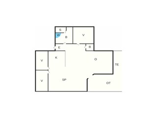 Casa per le vacanze Vestervig Pianta del piano 41