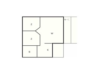 Casa de vacaciones Ejstrupholm Plano de planta 38