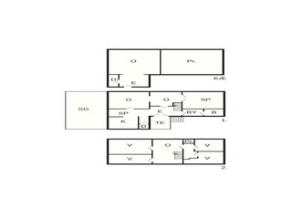 Vakantiehuis Staubø Grondplan 37