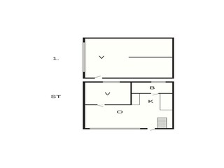 Holiday house Bork Havn Floor Plan 2