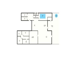 Ferienhaus Dronningmølle Grundriss 6