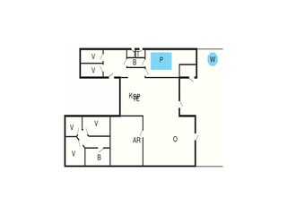 Maison de vacances Dronningmølle Plan d'étage 6