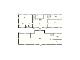 Vakantiehuis Lystrup Strand Grondplan 49