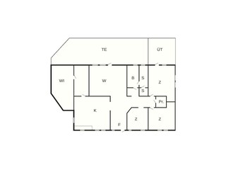 Vakantiehuis Sankt Anna Grondplan 34