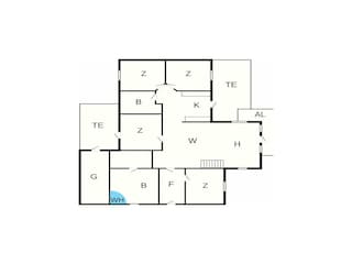 Ferienhaus Fåborg Grundriss 41