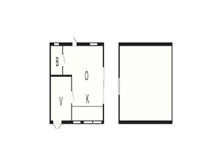 Vakantiehuis Grisslehamn Grondplan 33