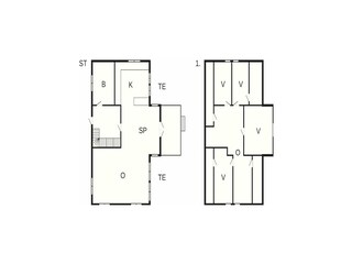 Vakantiehuis Stavanger Grondplan 28