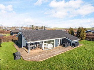 Ferienhaus Rønde Außenaufnahme 1