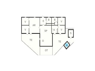 Holiday house Marielyst Floor Plan 48