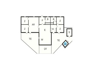 Maison de vacances Marielyst Plan d'étage 2