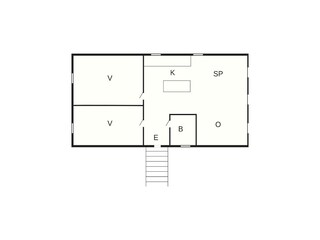 Vakantiehuis Ängen Grondplan 23