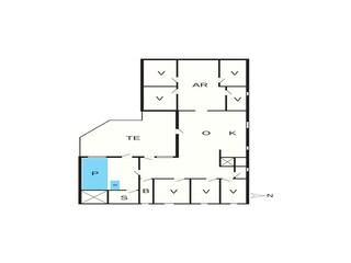 Ferienhaus Vaeggerløse Grundriss 39