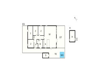 Ferienhaus Lynderup Grundriss 4