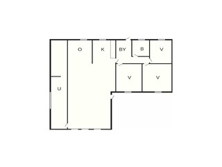 Casa de vacaciones Hou Plano de planta 56