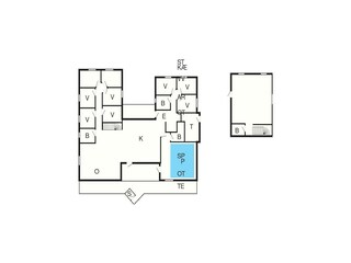 Maison de vacances Virksund Plan d'étage 5