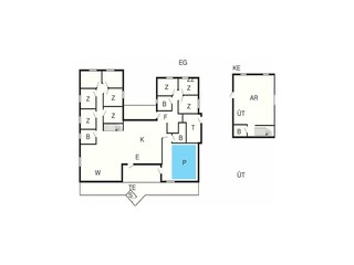 Maison de vacances Virksund Plan d'étage 6