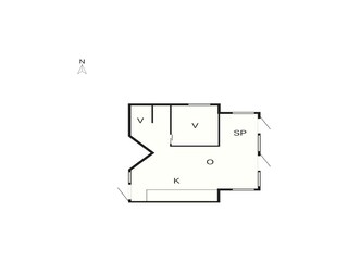 Casa per le vacanze Sønderballe Pianta del piano 41