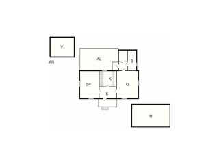 Vakantiehuis Borgholm Grondplan 26