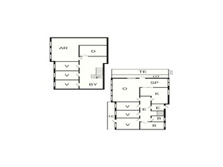 Vakantiehuis Bremanger Grondplan 15
