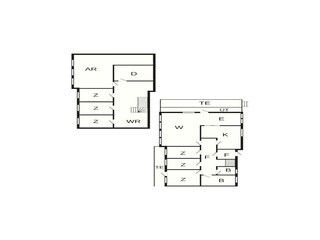 Vakantiehuis Bremanger Grondplan 16