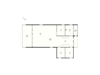 Maison de vacances Aalbæk Plan d'étage 2