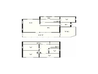 Vakantiehuis Oldervik Grondplan 46