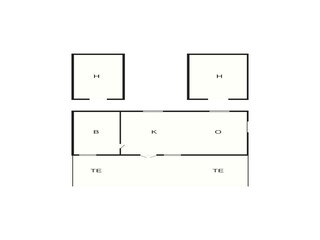 Vakantiehuis Bua Grondplan 20