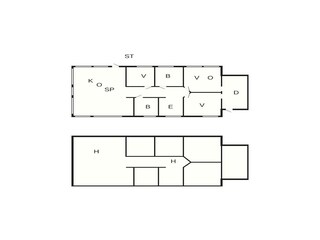 Vakantiehuis Welt Grondplan 41